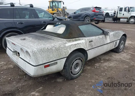 1987 Chevrolet Corvette from USA, damaged, VIN 1G1YY3181H5100326